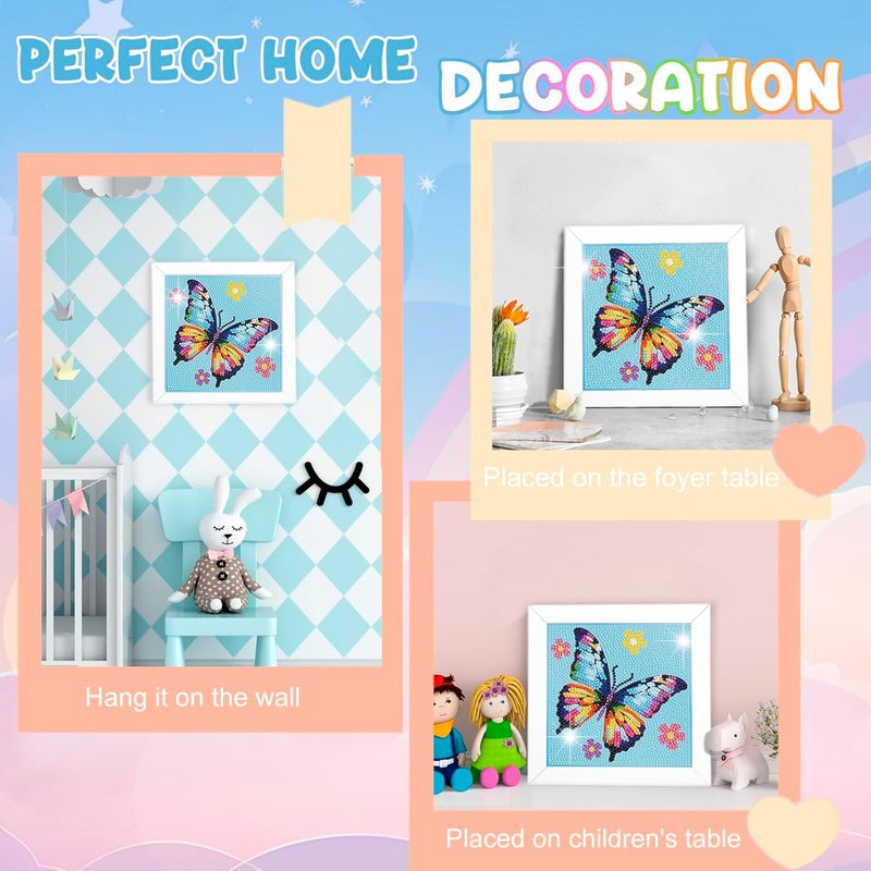 Nardoll Diamond Art Kits with Wooden Frame - Crafts for Girls - Dimond Art Paintings - Arts and Crafts - GEM Art Supplies for Boys Adults Beginners Home Wall Decor Gifts - Image 5